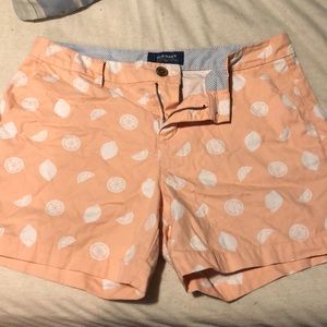 Old navy citrus shorts